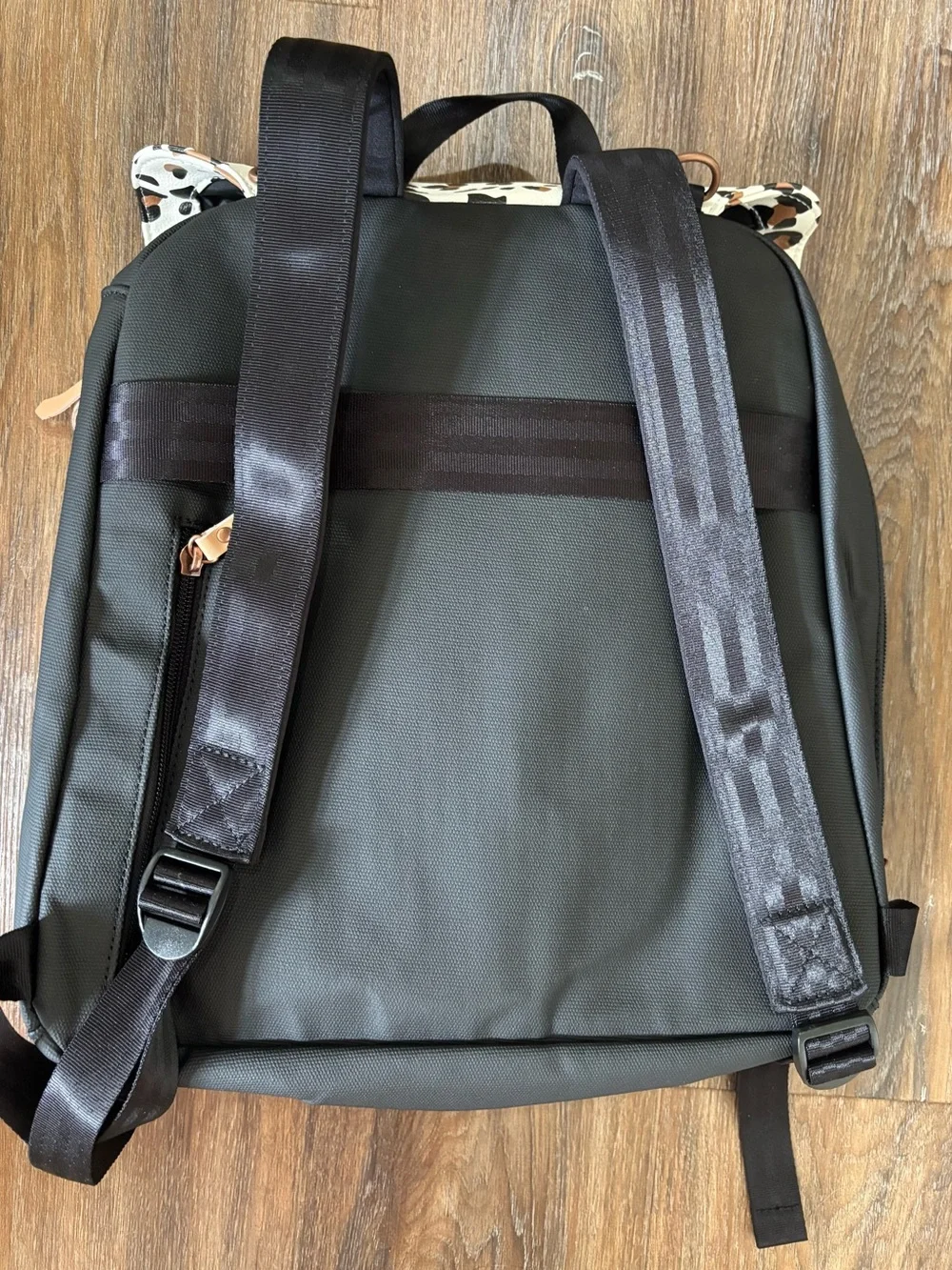 Petunia Pickle Bottom leopard Meta Backpack